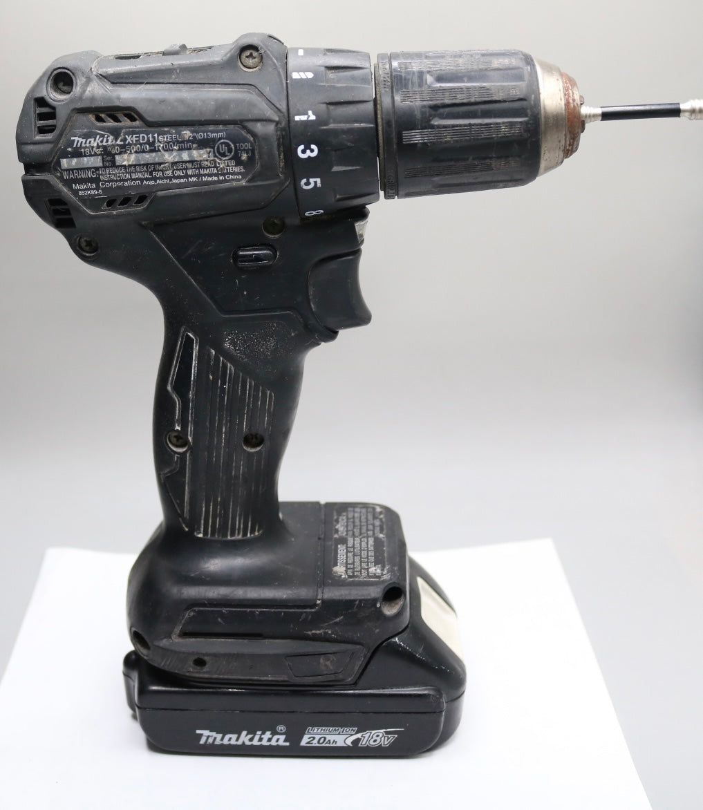 Second-hand | Makita Driver Drill w/ 18v 2.0 AH Battery - (No Shipping)