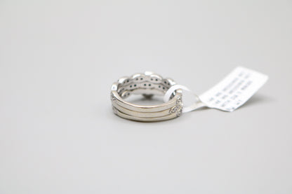 14K White Gold Diamond 3-Piece Wedding Set (Local Pick-Up Only)