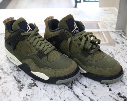 Air Jordan 4 SE Retro Low Craft Olive Size 8.5