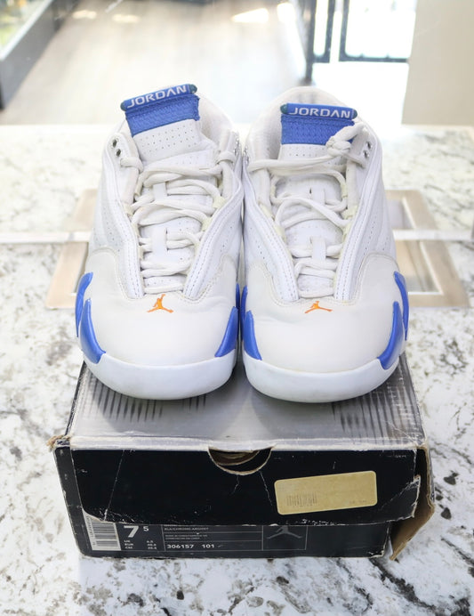 Air Jordan 14 Low Pacific Blue (Size 7.5 Men)