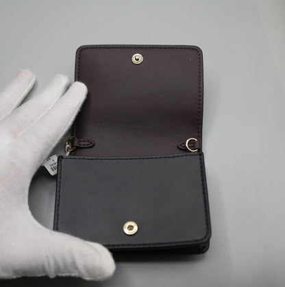 Brown Coach Monogram Wallet