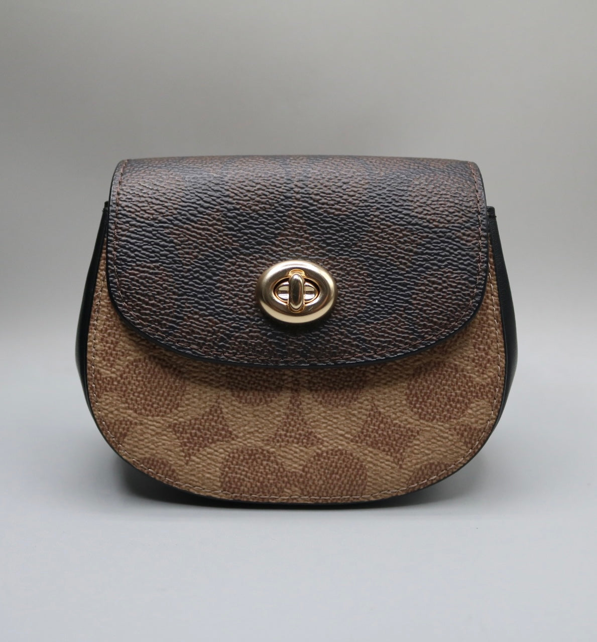 Coach Ladies 2 Tone Monogram Wallet