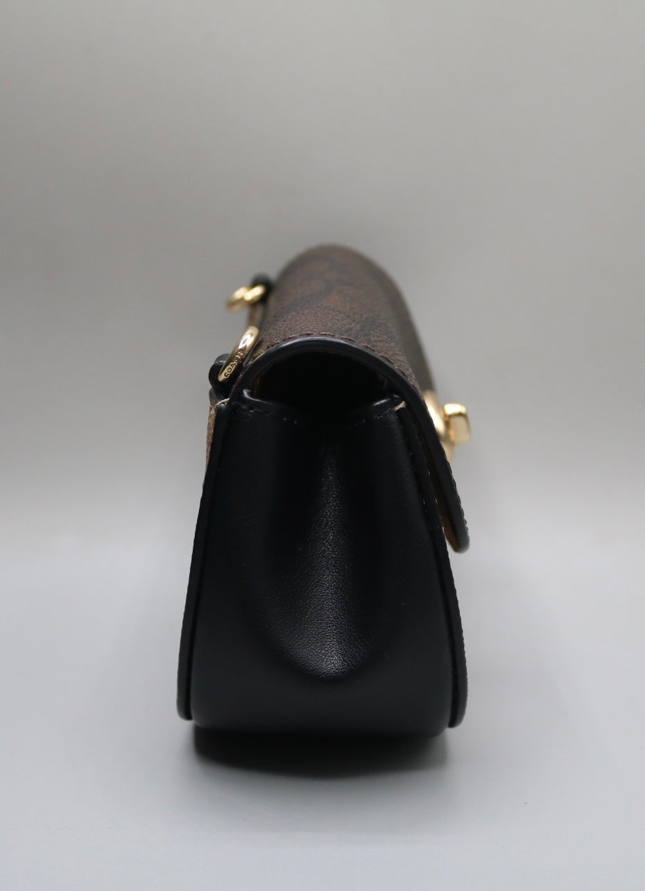 Coach Ladies 2 Tone Monogram Wallet