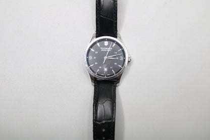 Victorinox Swiss Army Model 241475 Black Dial Watch