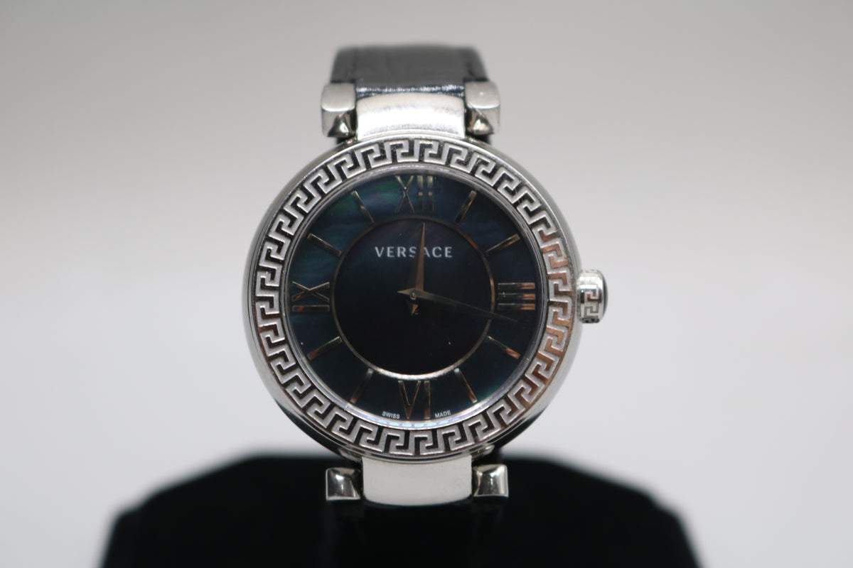 Versace Leda Mother of Pearl Dial Quartz Watch 38mm