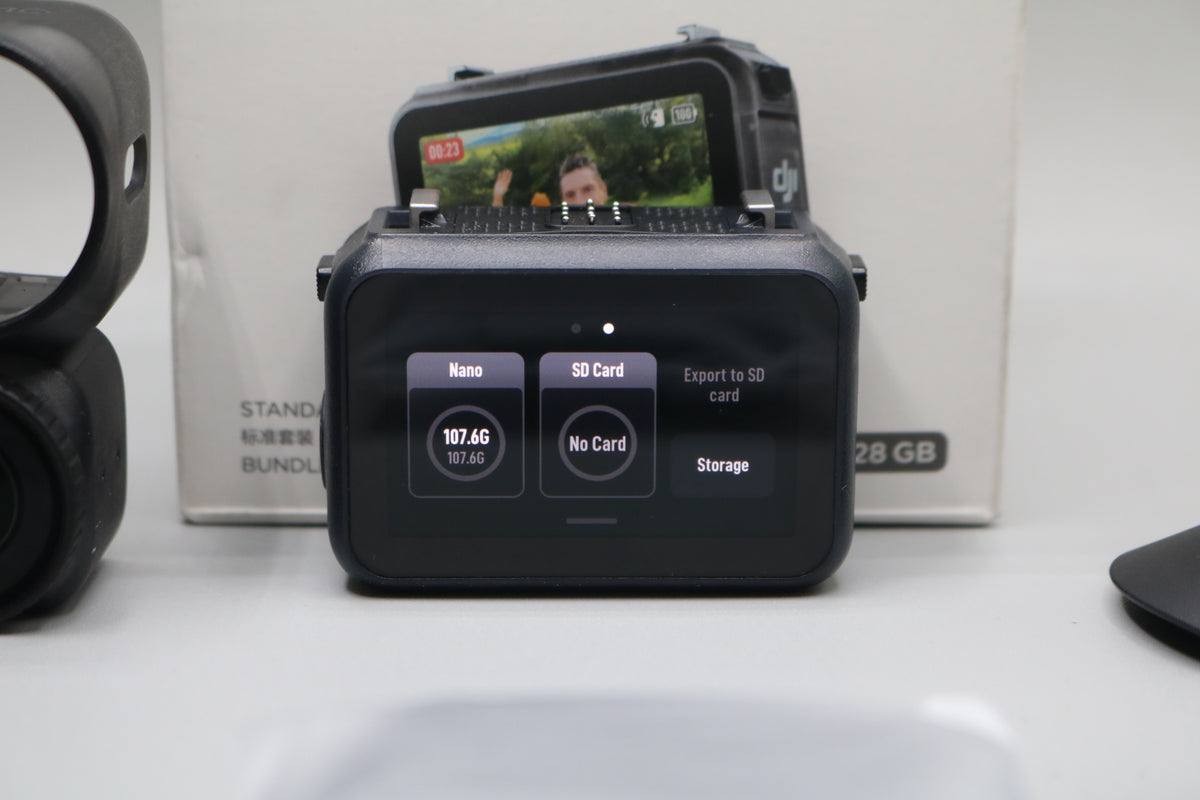 DJI Osmo Nano Combo 128GB (107.6GB Actual) Action Camera