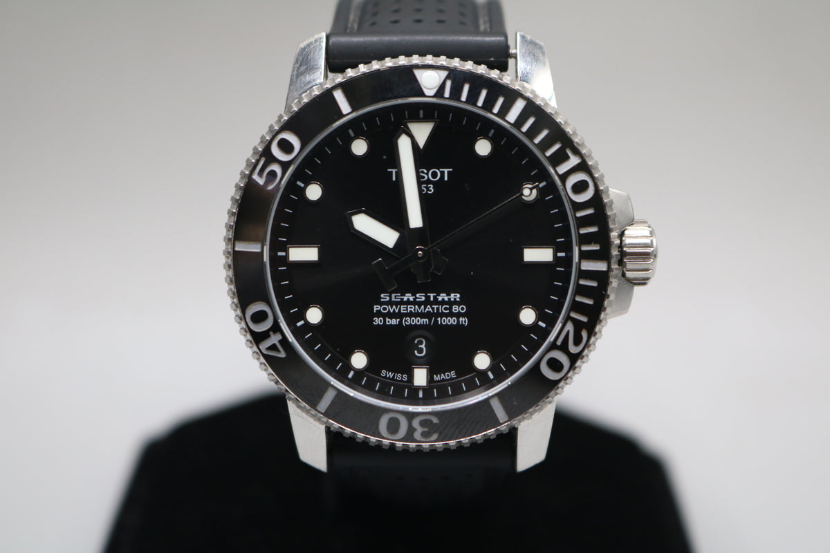 Tissot Seastar 1000 Men's Black Watch - T120.407.17.051.00