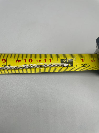 Silver Rope Chain (24 Inches)