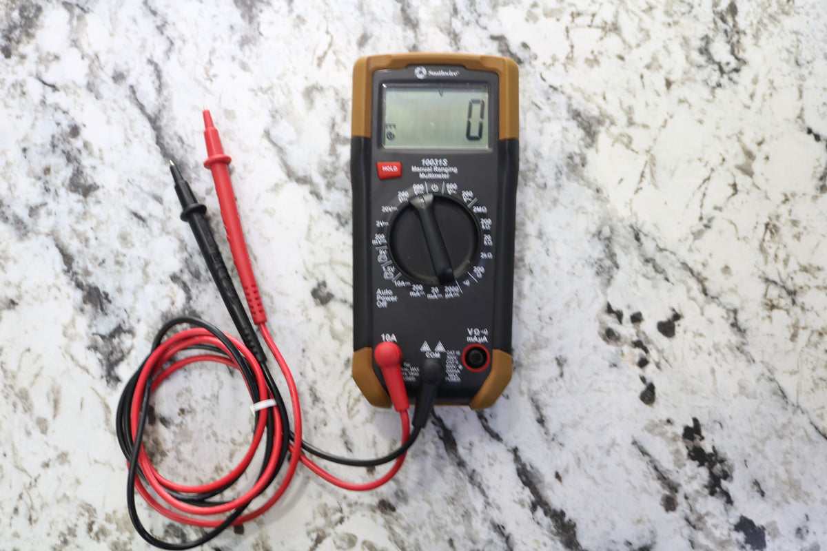 Southwire 10031S AC/DC Voltage Manual Ranging Digital Multimeter