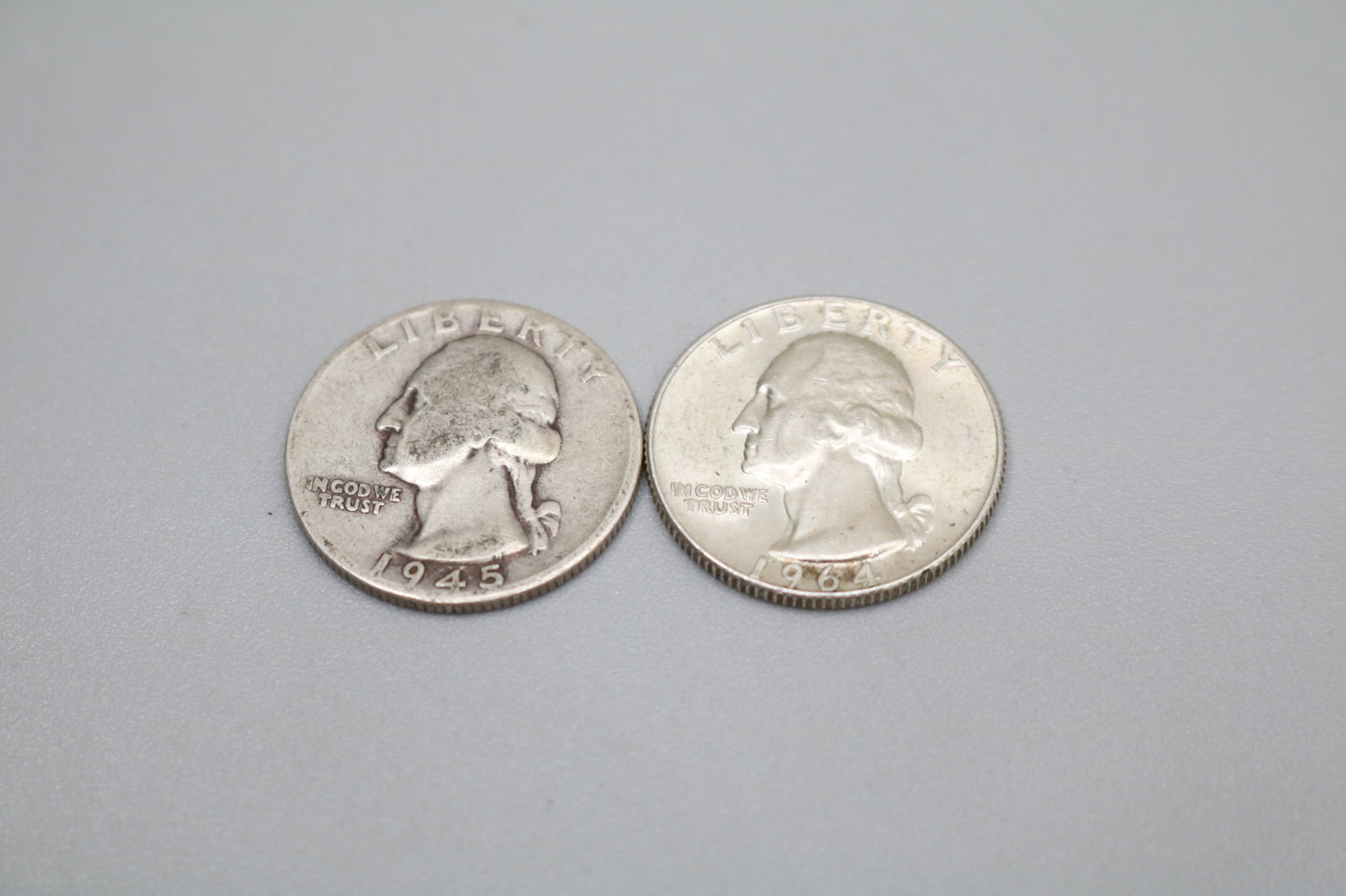 Roll of Silver Quarters of Varying Years (1964 or Older) and Conditions ($10 Face Value or 40 Quarters)