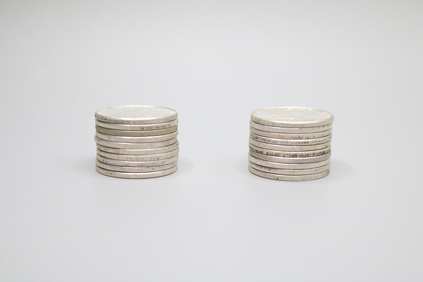 Roll of Silver Half Dollars of Varying Years (1964 or Older) and Conditions ($10 Face Value or 20 Half Dollars)