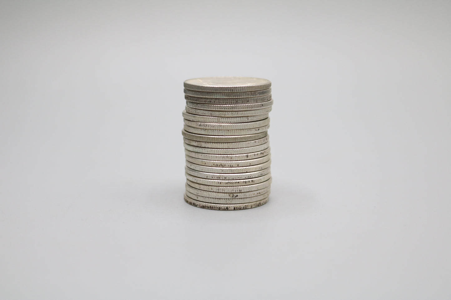 Roll of Silver Half Dollars of Varying Years (1964 or Older) and Conditions ($10 Face Value or 20 Half Dollars)