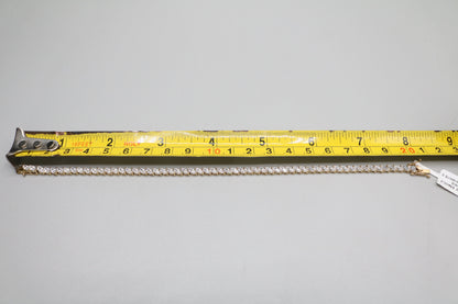 14K Yellow Gold Tennis Bracelet W/ Cubic Zirconia (Size 8)