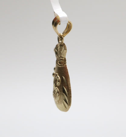 10K Yellow Gold Money Bag Charm