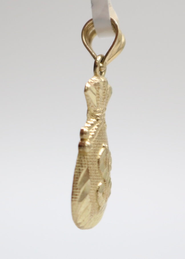 10K Yellow Gold Money Bag Charm