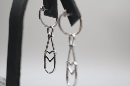 14K White Gold Fancy Diamond Earrings (2.38CTW) (Local Purchase Only)