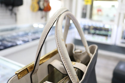 Fendi Monster 2jours Bag Vitello Elite Petite Multicolor Grigio Polvere