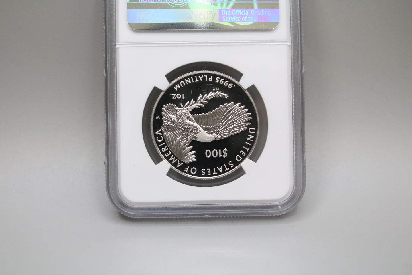 2022 W Eagle P$100 Freedom of Speech PF 70 Ultra Cameo