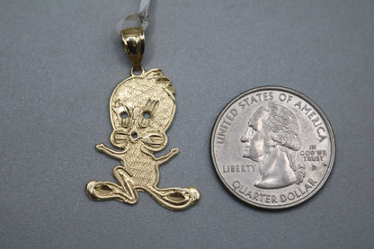 14K Yellow Gold "Tweety" Charm
