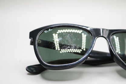 Ray-Ban RB4184 Black Butterfly Sunglasses