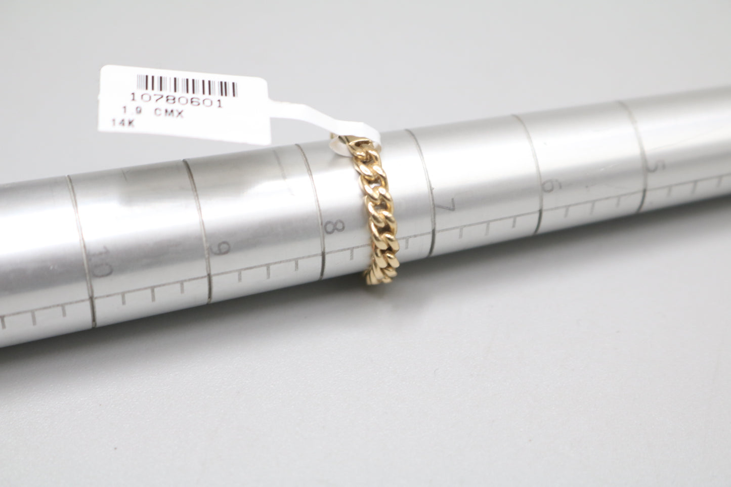 14K Yellow Gold Double Curb Style Ring (Size 7 1/2)