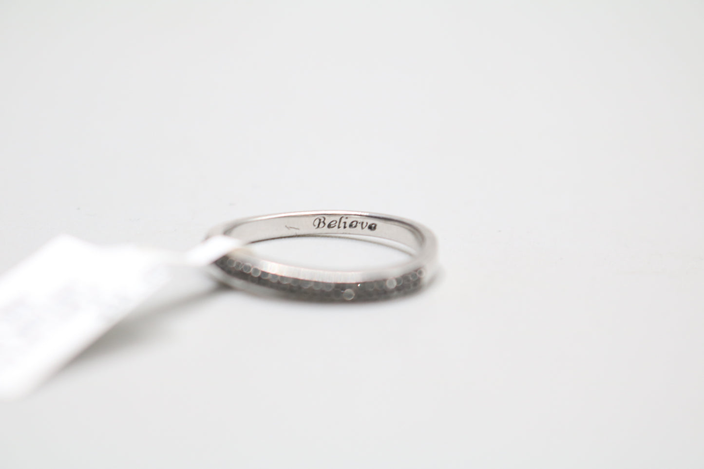 Sterling Silver Band Ring (size 10)