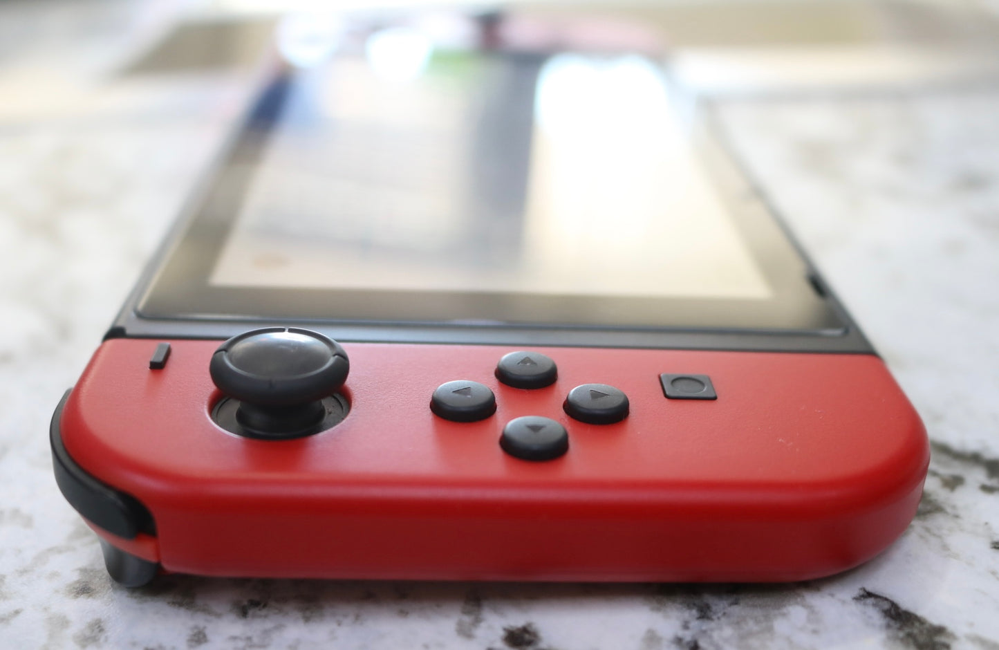 Nintendo Switch HAC-001(-01) Red Joy-Cons Video Game Console Base & OEM Power