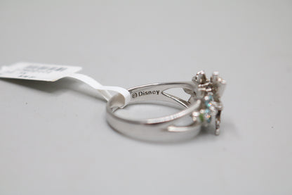925 Silver Fancy Tinkerbell Promise Ring (Size 9)