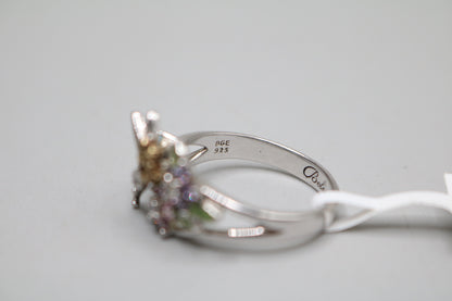 925 Silver Fancy Tinkerbell Promise Ring (Size 9)
