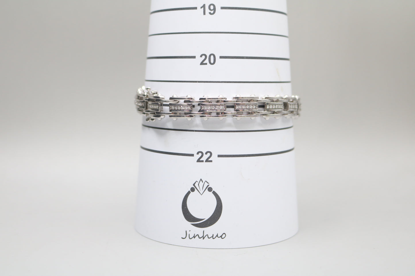 SILVER TENNIS BRACELET WITH LAB GROW DIAMONDS