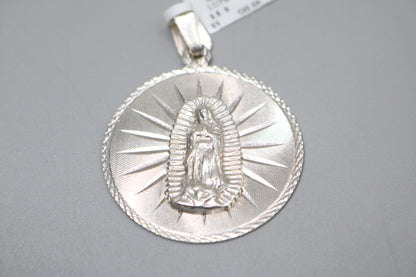 Sterling Silver Virgin Mary Charm