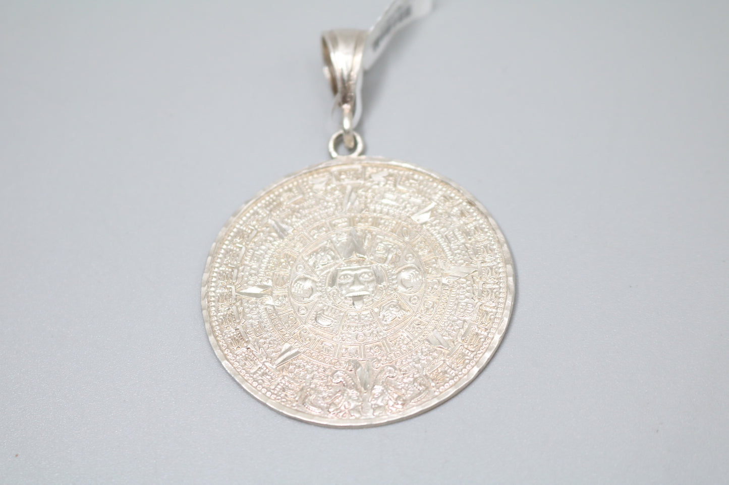 Sterling Silver Aztec Calendar Charm