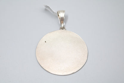 Sterling Silver Aztec Calendar Charm