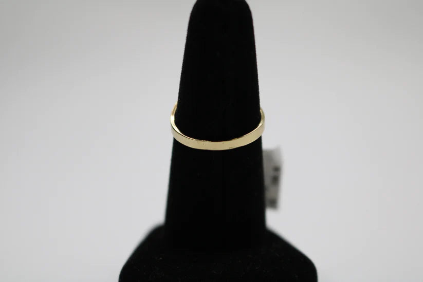 10k Two Tone Gold Letter S Ring (SIZE 7 1/4)