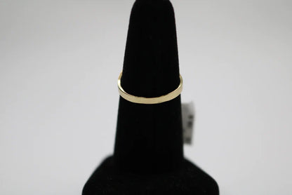 10k Two Tone Gold Letter S Ring (SIZE 7 1/4)