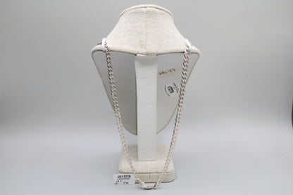 Sterling Silver Curb Chain (24 Inches)