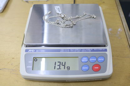 Sterling Silver Curb Chain (24 Inches)