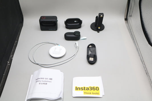 Insta360 Go 3S Action Camera 64GB, Midnight Black