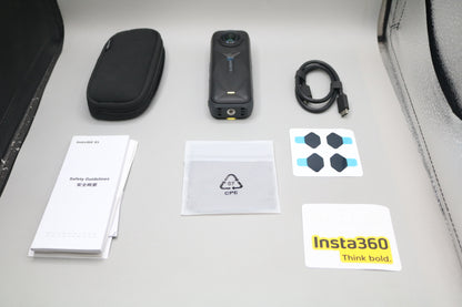 Insta360 X5 8K 360° Action Camera with Pouch