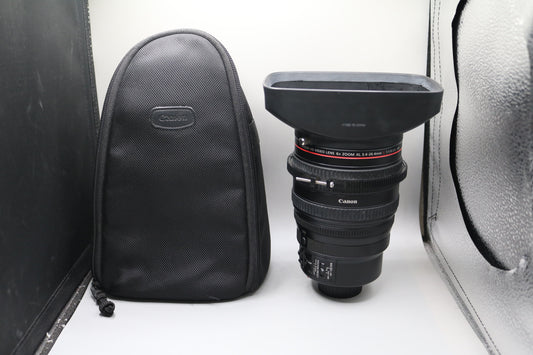 Canon HD Video Lens 6x Zoom XL 3.4-20.4mm L 1:1.6-2.6