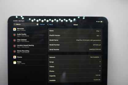 Apple iPad Pro 4th Generation A2069
