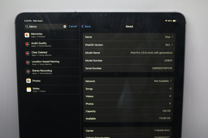 Apple iPad Pro 4th Generation A2069