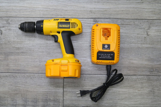Dewalt DW997 Drill with Aftermarket Charger and Battery