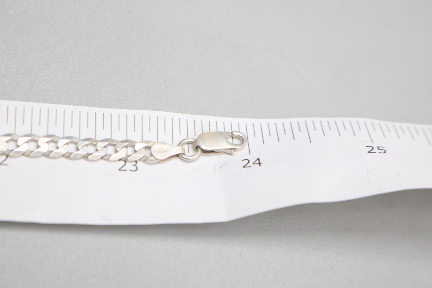 Sterling Silver Curb Chain (24 Inches)