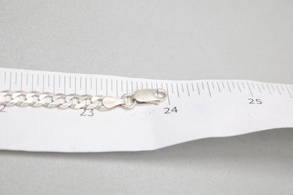 Sterling Silver Curb Chain (24 Inches)