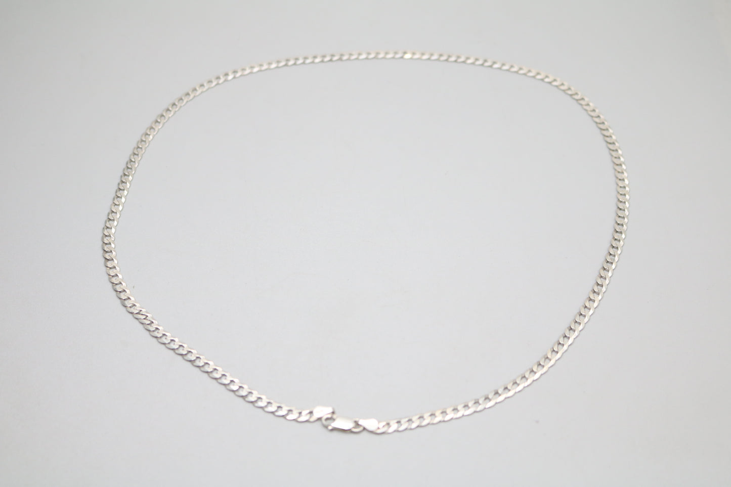 Sterling Silver Curb Chain (24 Inches)