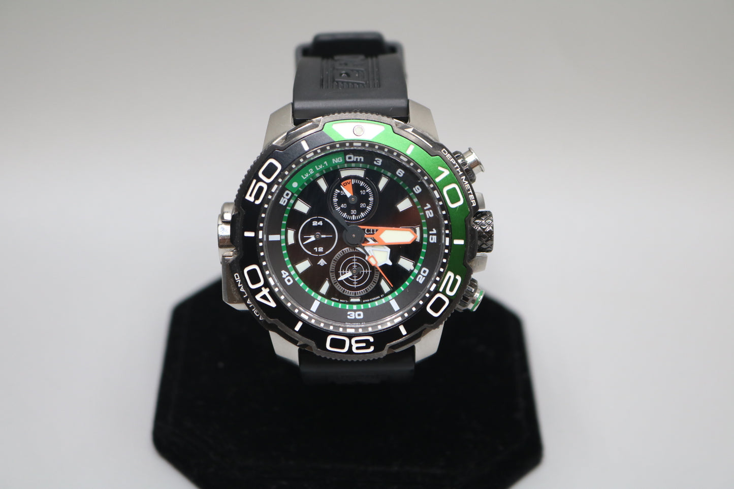 Citizen BJ2168-01E Promaster Aqualand Eco Drive Wrist Watch Solar