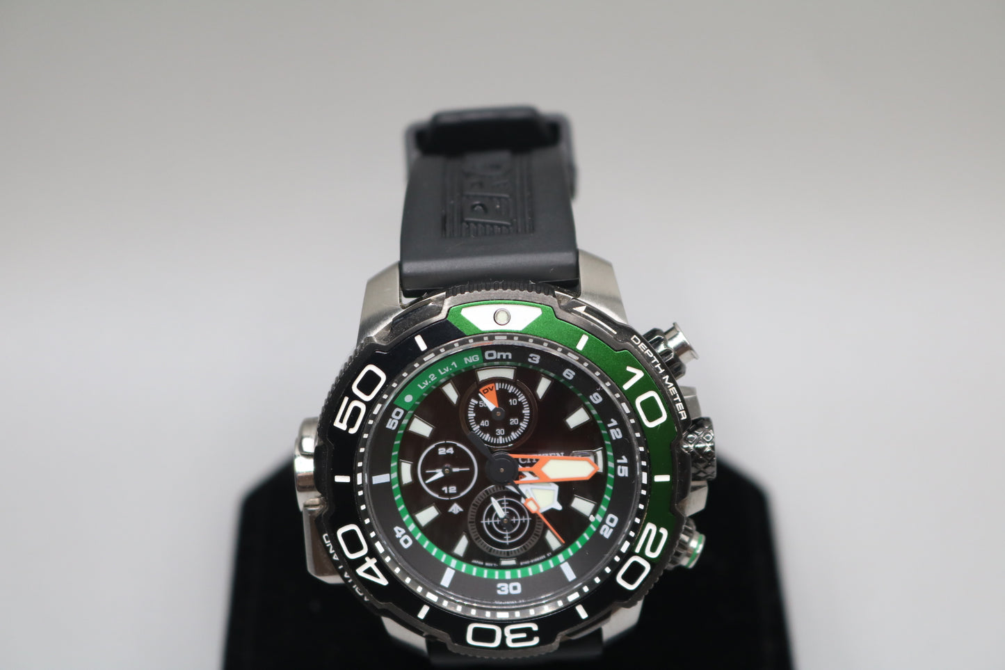 Citizen BJ2168-01E Promaster Aqualand Eco Drive Wrist Watch Solar