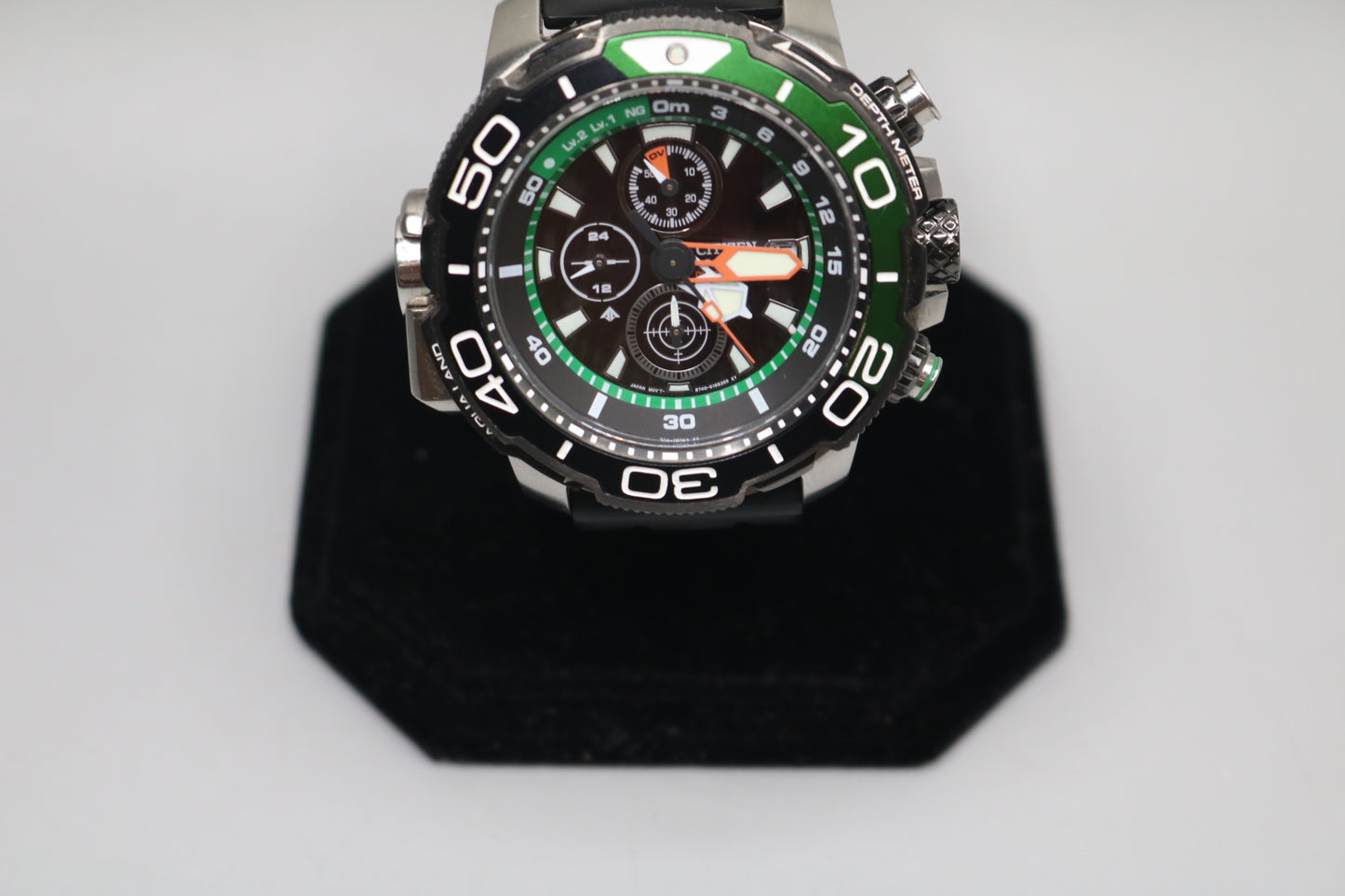 Citizen BJ2168-01E Promaster Aqualand Eco Drive Wrist Watch Solar
