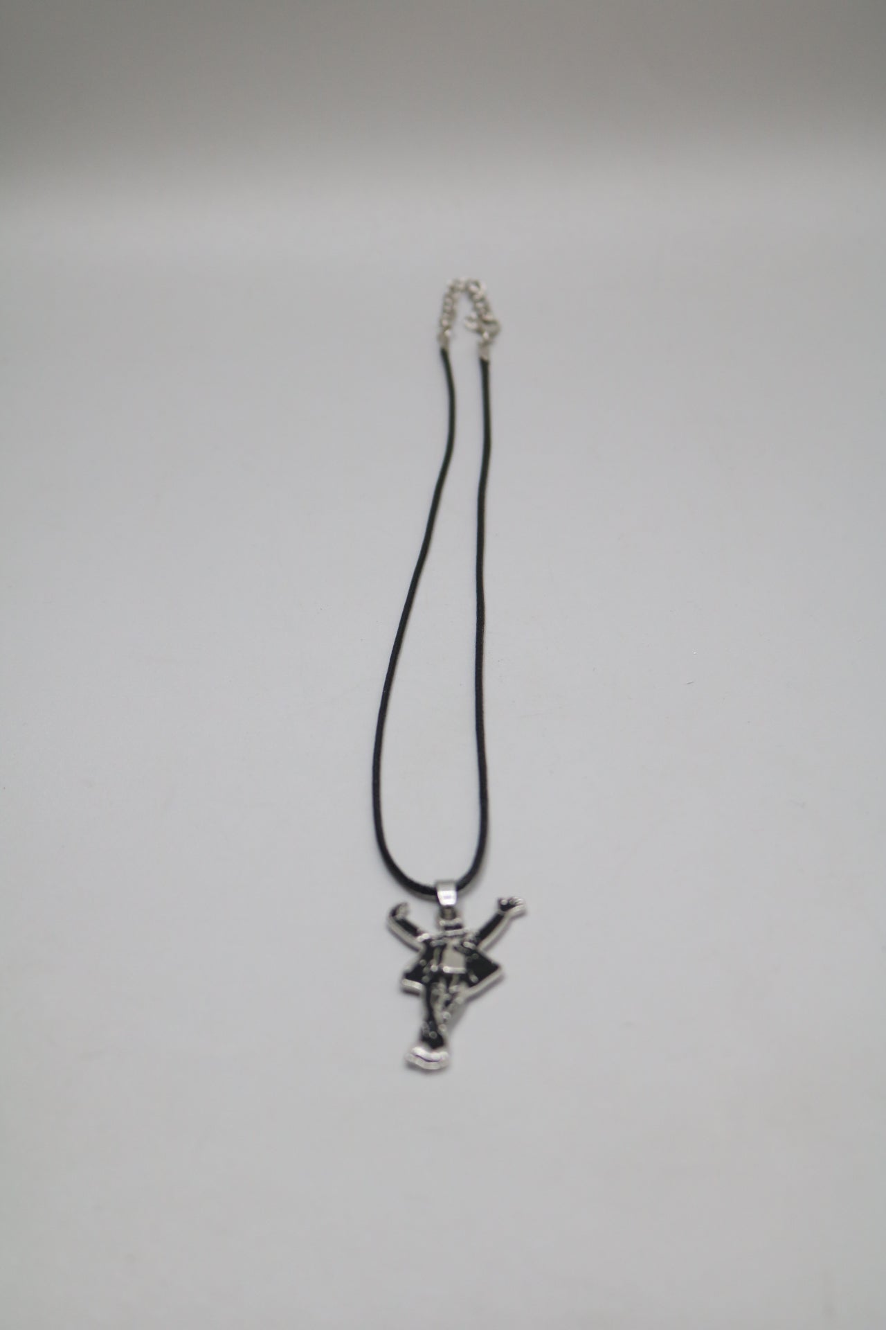 Michael Jackson Necklace King of Pop Dance Logo Pendant